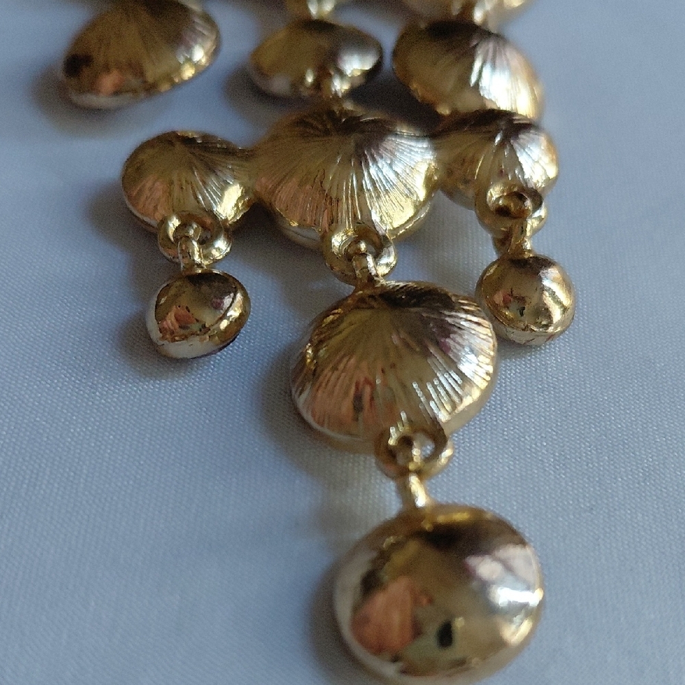 Elegant Gold and PINK Pendant - Picture 8 of 14